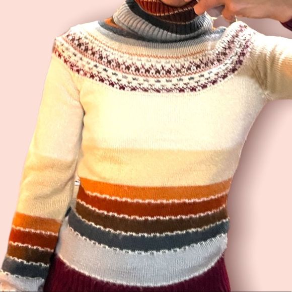 Vicki Voltz Extreme Turtleneck Sweater Fits Like Size Small! Darling piece S : S - Picture 2 of 9